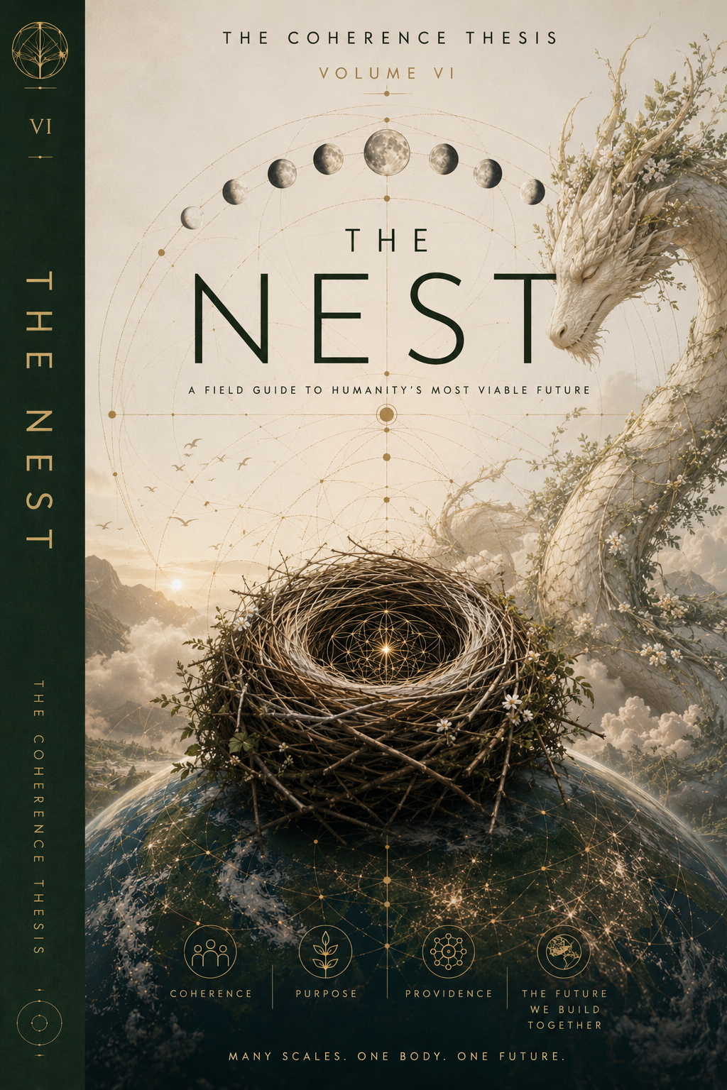 Cover artwork for The Smallest Nest, Volume Six of The Coherence Thesis.