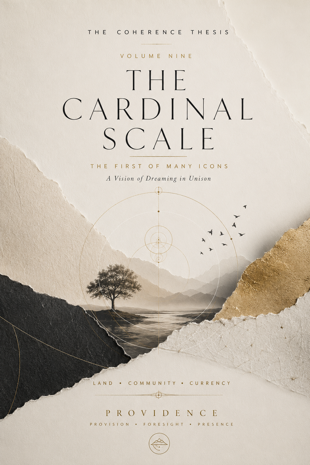 Cover artwork for The Cardinal Scale, Volume Nine of The Coherence Thesis.